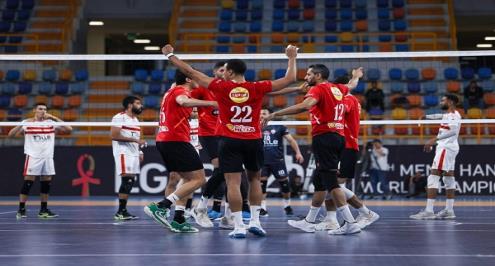 اللقب الرابع هذا الموسم.. طائرة الأهلي تحلق أمام الزمالك في نهائي كأس مصر